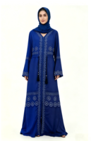 Abaya pour femmes, kaftan fait main, vêtements et accessoires islamiques traditionnels conçus pour les musulmanes