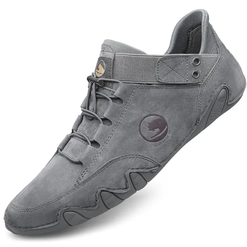Men's shoes genuine leather color men's casual shoes outdoor sports shoes