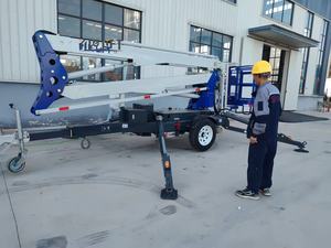 Nacelle articulée, nacelle mobile remorquable, nacelle élévatrice à flèche, nacelle araignée - Product Image 3