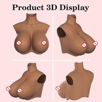 Silicone pour hommes, taille réaliste, séduction uniforme, jolie fille en silicone, formes de poitrine féminines volumineuses