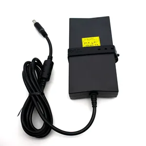 Dell Laptop Charger 130W Slim AC DC Adaptador de corriente 7,4x5,0mm adaptador de computadora portátil 19,5 V cargador de computadora portátil de PIN grande