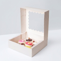 Boîte à gâteau de fabrication d'emballages alimentaires, personnalisée, pour les fêtes