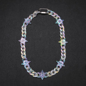 Collar <span class=keywords><strong>de</strong></span> Moda Punk al por Mayor <span class=keywords><strong>con</strong></span> Colgante <span class=keywords><strong>de</strong></span> Cruz <span class=keywords><strong>de</strong></span> Jesucristo Transparente y <span class=keywords><strong>Cadena</strong></span> <span class=keywords><strong>de</strong></span> Eslabones Cubanos 3D <span class=keywords><strong>de</strong></span> Acrílico <span class=keywords><strong>para</strong></span> Hombres y Mujeres Joyería <span class=keywords><strong>de</strong></span> Tendencia <span class=keywords><strong>para</strong></span> Fiestas - Product Image 6