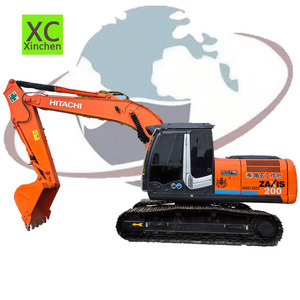 รถขุด ZX200-6 HITACHI มือสอง zaxis 200ขุดน้ำหนัก20ตันอุปกรณ์ขุดน้ำหนักใช้งานรวมปั๊มเครื่องยนต์ใบมีดสำหรับรถขุดตีนตะขาบ - Product Image 1