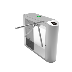 Puerta de torniquete de gimnasio, torniquete de trípode de acero inoxidable, sistema de <span class=keywords><strong>Control</strong></span> de acceso peatonal de velocidad rápida, automatización para puertas batientes - Product Image 2