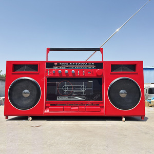 In stile industriale gigantesco registratore Mobile parcheggio per auto paesaggio campeggio Cold Drink Food Truck Cafe - Product Image 2