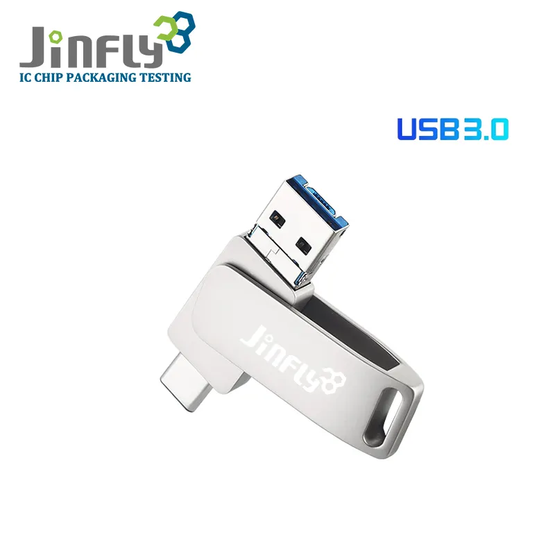 Прямая Продажа с фабрики 3 в 1 OTG USB флэш-накопитель 16 ГБ 32 ГБ 64 ГБ 128 ГБ флэш-память USB 3,0 флэш-накопитель Type-c