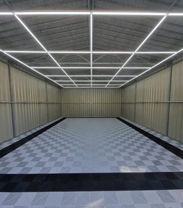 Lampe de travail à LED Hexagon Detailing LED Home Hexagon Ceiling Garage Light - Product Image 6