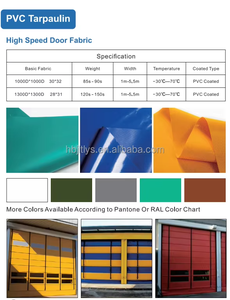 <span class=keywords><strong>Bâche</strong></span> en PVC pour porte <span class=keywords><strong>électrique</strong></span> roulante pour entrepôt, Lonas De Pvc Impermeables, également rideau coulissant pour bâches de camion - Product Image 6