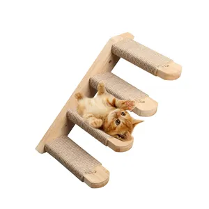 Good Quality Perch Mounted Climbing Shelf Mount Hammock Stair Step Cat Wall