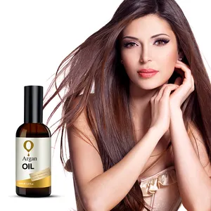 Logo personnalisé en vrac huile essentielle pour le soin des cheveux-huile d'argan marocaine bio réparatrice maroc