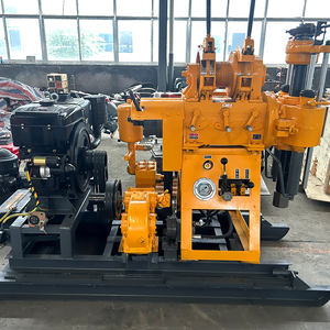 แท่นขุดเจาะน้ำแบบเคลื่อนที่ด้วยเครื่องยนต์ดีเซล พร้อมระบบดูดซับแรงกระแทก สำหรับการขุดเจาะแบบมีเสถียรภาพ  แท่นขุดเจาะแบบใช้แท่งเจาะ - Product Image 4