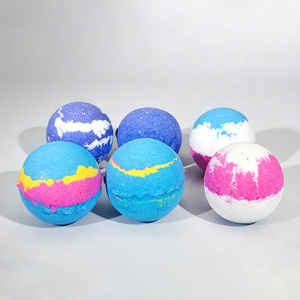 Bombes de bain colorées personnalisées en spirale OEM ODM Marque privée Effervescentes pour enfants avec jouets à l'intérieur Parfumées Hydratantes Mousse riche - Product Image 2