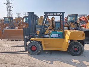Used 7 Ton Diesel <b>Forklift</b> with Japan Original Engine and 3000mm Lifting Height for Heavy Industrial Material Handling Operation - Product Image 1