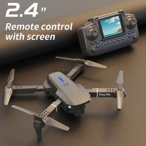 2025 E88Air Screen-Controlled Foldable Plastic Quadcopter <b>Drone</b> Optical Flow Dual-<b>Camera</b> Remote Control Beginners 1km - Product Image 3