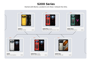 Smartphone Ultra Robuste Doogee S200 12 Go + 1 To 11000 mAh 120 Hz IP69K NFC Débloqué Mondial 5G Android 15 - Product Image 5