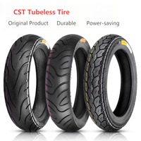 Ban Tubeless untuk Sepeda Motor 10 Inch 3.00-10 untuk Sepeda Motor Skuter Moped Sepeda Listrik