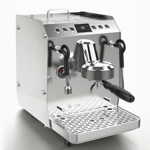 Nueva Llegada en Stock: Cafetera Profesional de Acero Inoxidable para Cafetería Comercial, Máquina de Café Espresso de Alta Calidad B - Product Image 1