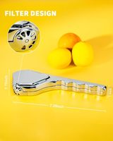 Pemeras Lemon Aloi seng Juicer Lemon, Juicer Manual untuk Lemon jeruk limau jeruk, pemeras jeruk genggam