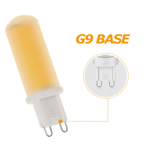 หลอดไฟ LED G9 คุณภาพสูง ไม่มีการกระพริบ COB LED ได้รับการรับรองมาตรฐาน CE ERP RoHS กำลังไฟ 4.2 วัตต์ ความสว่าง 460 ลูเมน สำหรับใช้ภายในอาคาร ขั้วหลอด G9 - Product Image 3