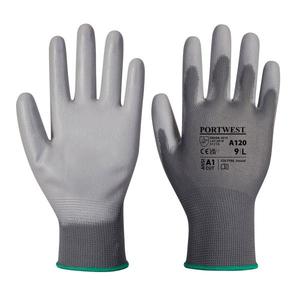 PORTWEST - A120GRRS Guante de Palma gris poliuretano-GUANTES EAN 5036108210800 - Product Image 1