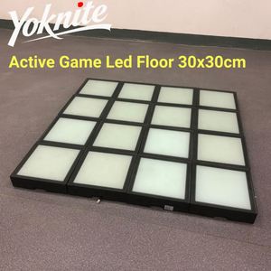 เกมพื้นกระโดดแบบอินเทอร์แอคทีฟพร้อมโปรเจคเตอร์ LED ระบบเกมเต้นรำบนพื้นไฟเบอร์กลาส สำหรับเด็กและผู้ใหญ่ทุกวัย - Product Image 5