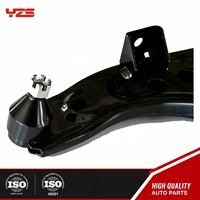 Bras de suspension inférieur avant gauche (noir) YZS pour Daihatsu SIRION (M3_) 1.0 (M300)(2005-2013) 48068-B1020