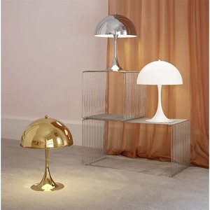 Lámpara de Mesa con Forma de Hongo, E27 LED, Cuidado de la Vista, para Sala de Estar, Dormitorio, Estilo Nórdico Minimalista, Lámpara de Escritorio - Product Image 2