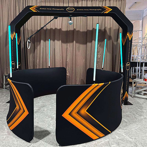 ไฟวงแหวน LED แบบหมุนได้360องศาบน2025ใช้ร่วมกับสมาร์ทโฟน iPad กล้อง SLR ถ่ายภาพโลโก้ออกแบบได้ตามต้องการ - Product Image 3