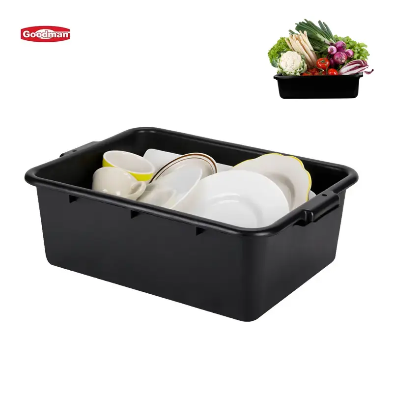 Commercial PP Plastic Storage Bin Dishwasher