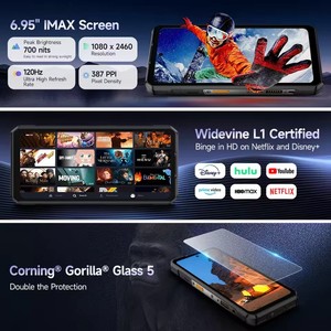 Ulefone Armor 30 Rugged Phone 12800mAh 66W 6.95" 120Hz 12GB+512GB 64MP <b>Night</b> <b>Vision</b> <b>Camera</b> Helio G100 Smartphone Android 15 NFC - Product Image 2
