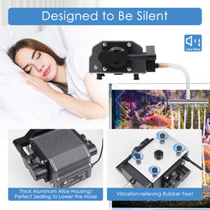 משאבת חמצן הידרופוניקה שקטה 3000/4500l מים בלחץ גבוה מים חמים - Product Image 2