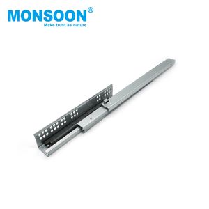 Hardware Kitchen Double <b>Wall</b> Bottom Mount Storage Slim Box Drawer System High-End Kitchen <b>Cabinet</b> Glass Drawer System - Product Image 4