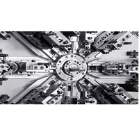 Nouvelle machine à bobiner automatique CNC à 12 axes PLC, pliage et compression de ressorts en fil rotatif pour ressorts de forme spéciale