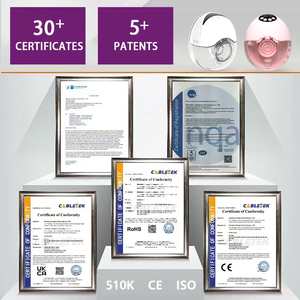 Dispositivo Elettrico Indossabile per Ricarica Wireless, Portatile, Regolabile, con LED, Senza BPA, in Silicone e PP, Singolo, Piccolo - Product Image 5