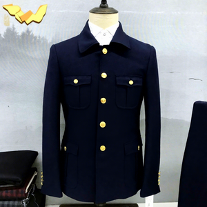 Ensemble de costume formel populaire pour homme, tailles petites et grandes, veste complète, prêt-à-porter printemps, sans repassage - Product Image 1
