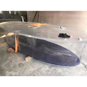 ตู้อะคริลิคทรงดอกไม้ออกแบบลายดอกไม้สำหรับตกแต่งในน้ำได้ตามต้องการทันสมัย - Product Image 5