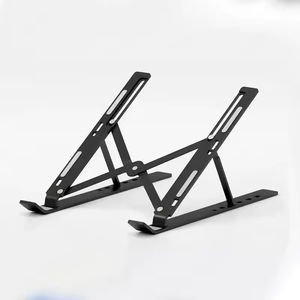 TOP Hot Sale Factory Foldable Aluminum Alloy Cooling <b>Laptop</b> Stand Tablet Pc <b>Holder</b> for 9-15 Inch <b>Laptop</b> - Product Image 2