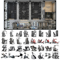 WENDY Servicios Profesionales de Diseño de Gimnasios Comerciales Llave en Mano y Soluciones Completas para Proyectos de Equipamiento de Fitness con Plan de Diseño 3D