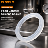 Joint plat en caoutchouc silicone de qualité alimentaire pour machine à expresso commerciale – Pièces de rechange d'étanchéité – Fourniture OEM