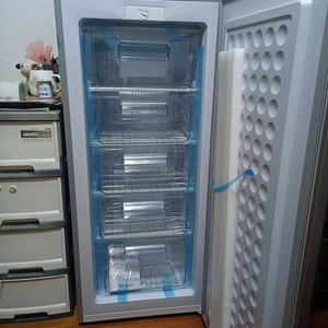 Réfrigérateur domestique à porte unique de grande capacité D 148L, peut congeler <span class=keywords><strong>rapidement</strong></span> des glaçons, congélateur vertical, réfrigérateur - Product Image 1