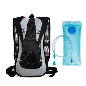 Paquete de bolsas de agua para senderismo, chaleco de hidratación con mochila con vejiga