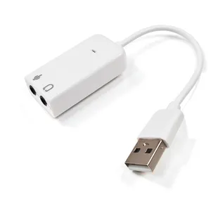 SENYE Factory Wholesale Computer External USB 7.1 With Wired Sound Card