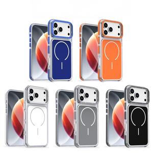 Custodia Magnetica di Lusso <span class=keywords><strong>Originale</strong></span> per <span class=keywords><strong>iPhone</strong></span> 17 Pro Max, <span class=keywords><strong>Cover</strong></span> Arancione per <span class=keywords><strong>iPhone</strong></span> 17 Pro - Product Image 6