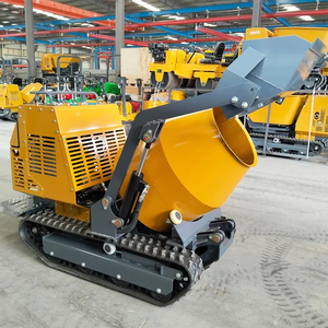 Mini <span class=keywords><strong>Bétonnière</strong></span> Automotrice de Haute Qualité pour Chantier, Malaxeuse à Béton Compacte pour Pavage Routier et Mortier de Ciment - Product Image 4