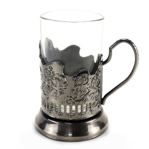 <span class=keywords><strong>Portabicchieri</strong></span> in <span class=keywords><strong>Metallo</strong></span> Personalizzato con Logo per Tè Caldo Russo, Caffè e Bevande - Product Image 1
