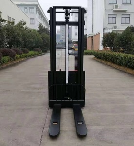 Stoccatore Elettrico per <span class=keywords><strong>Pallet</strong></span> da 1,<span class=keywords><strong>5</strong></span> tonnellate con Sollevamento da 1,6 m a 3,<span class=keywords><strong>5</strong></span> m, Carrello Elevatore a Timone di Tipo Pedonale - Product Image 5