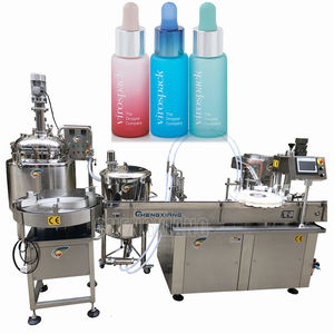 Machine de remplissage automatique d'huile de chanvre électrique CHENGXIANG pour flacons de 15 ml et 30 ml, sérum parfumé, flacons compte-gouttes en verre - Product Image 1