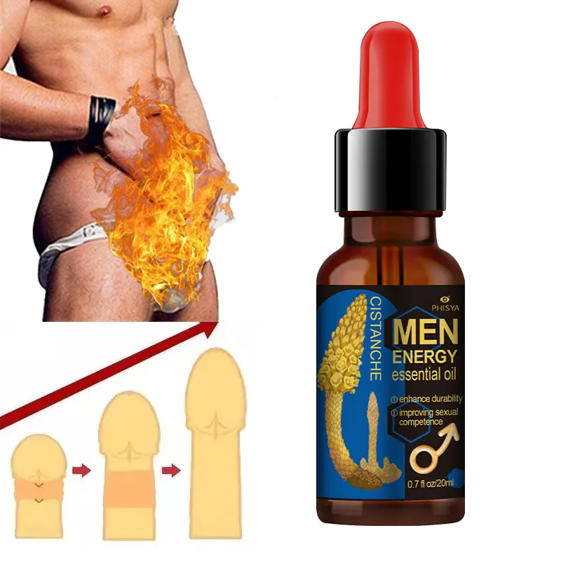 Impotence Treatment Premature Ejaculation Enhance Pure Natural Extract Essence Men's Essential Oil Massage Enlargement Oil