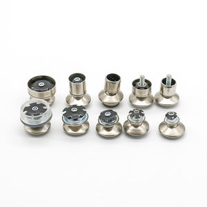 फर्श टिकाऊ धातु के स्विवेल ग्लाइड फर्नीचर पैरों को समतल करने वाले पैरों के नीवेल बेस तह फर्नीचर ग्लाइड - Product Image 5